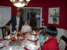 Dining with Minister Ribeiro & his family